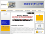 Tout Typ Auto, agent Renault : vente de véhicule neuf, occasion entre Valence et Romans (Drôme)